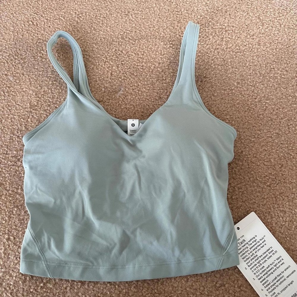 Lululemon Align Tank Silver